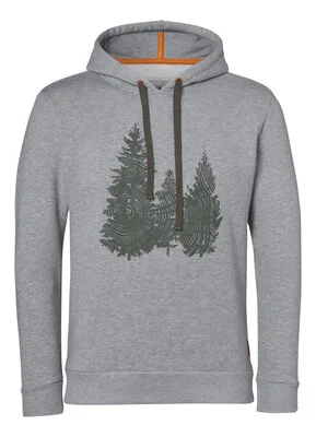 Φούτερ με κουκούλα SZ XL "FIR" Γκρι